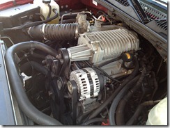 GM 6.0l with blower other view